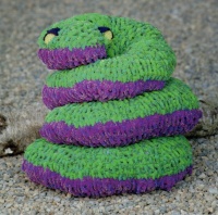 Knitting Pattern - Robin 3001 - Firecracker Super Chunky - Caterpillar & Snake